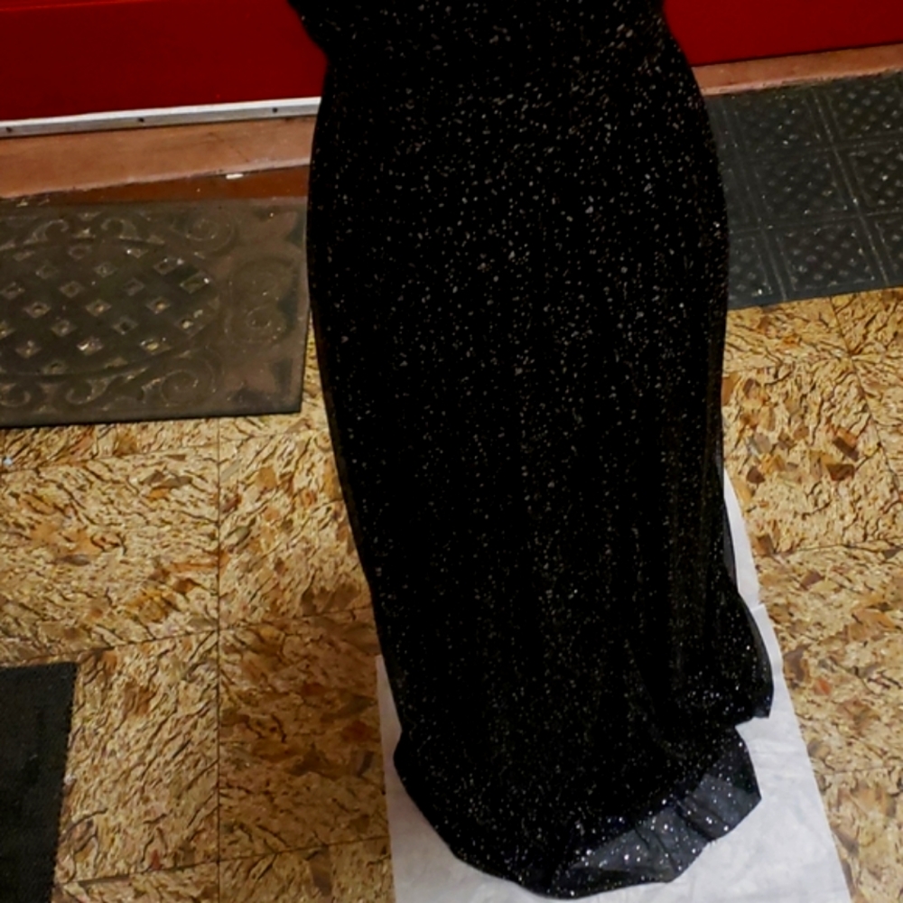 ELiZA J WOMEN' BLACK SEQUIN DRESS SZ 4 - Picture 14 of 16